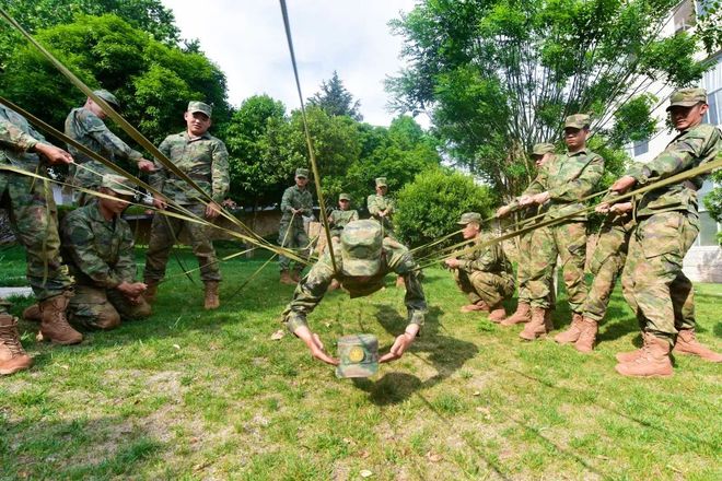 练场之信任背摔建设方案军事训练器械心理行为训(图3)